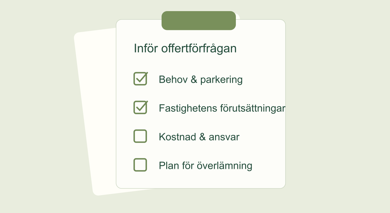 Laddbox i BRF – checklista inför installation